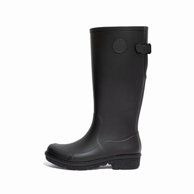 Fitflop Women's WONDERWELLY Tall Rain Boots - Black, TV5928671